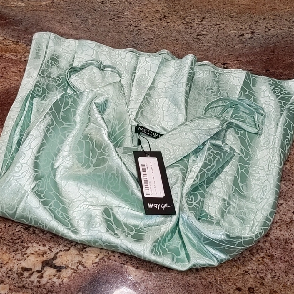 Nasty gal silk dress